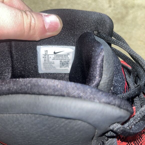Cz0204-004 Size17 Nike Kyrie Infinity Bred main image 11